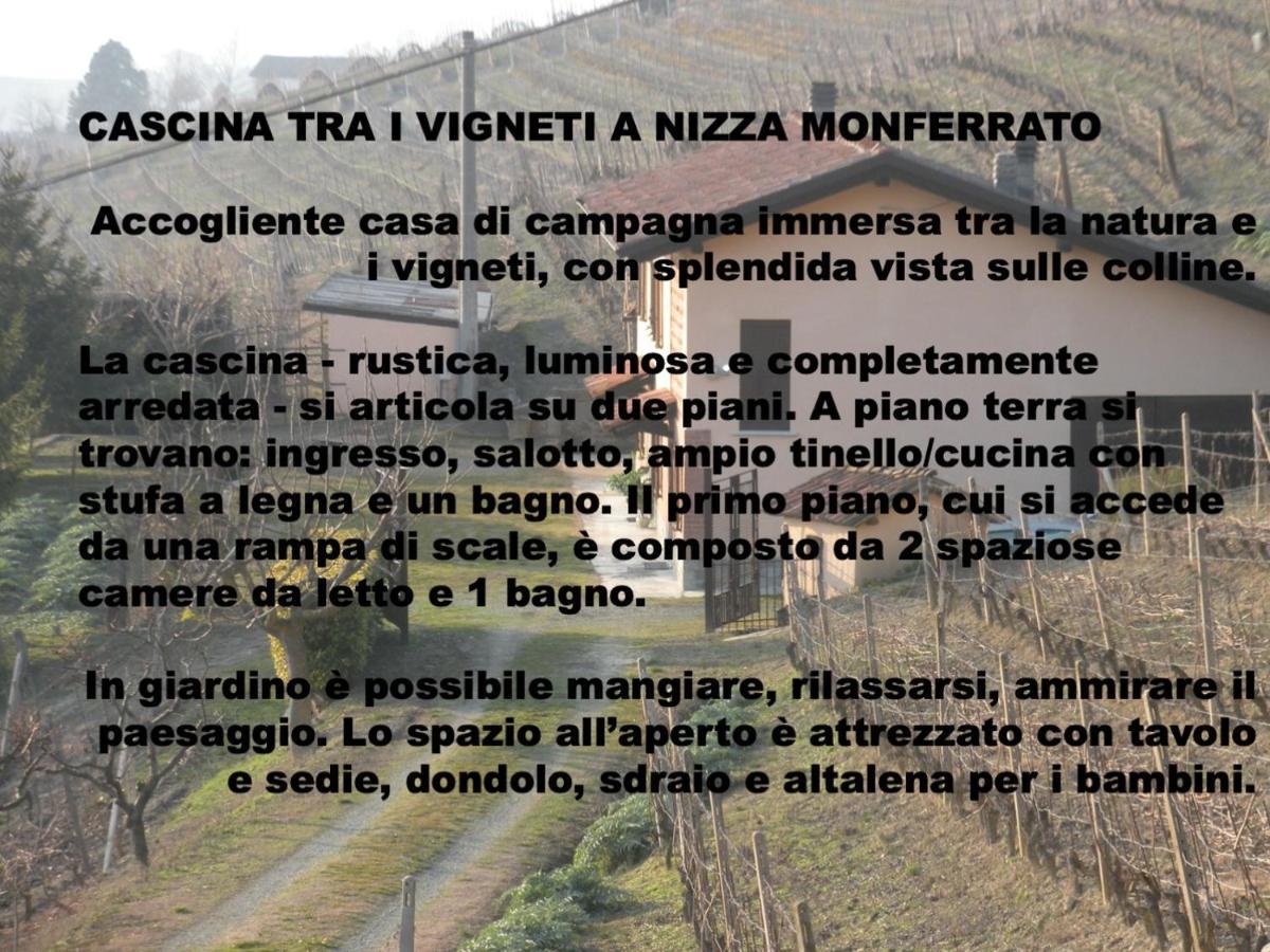 Вилла Cascina Tra I Vigneti A Ницца-Монферрато Экстерьер фото