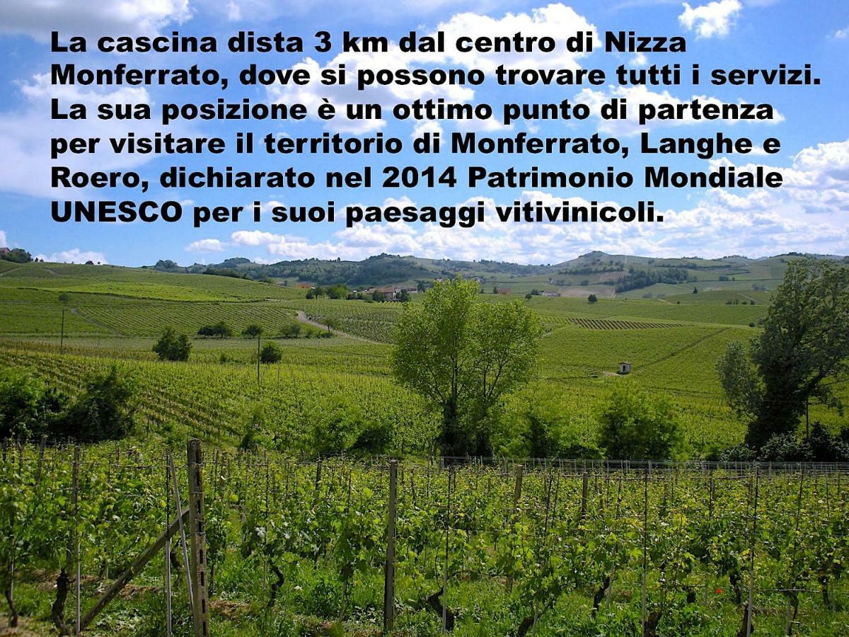 Вилла Cascina Tra I Vigneti A Ницца-Монферрато Экстерьер фото